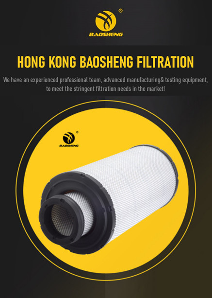 600-185-4110 Excavator Air Filter KOMATSU PC200-8 PC210-8 CNAS MA