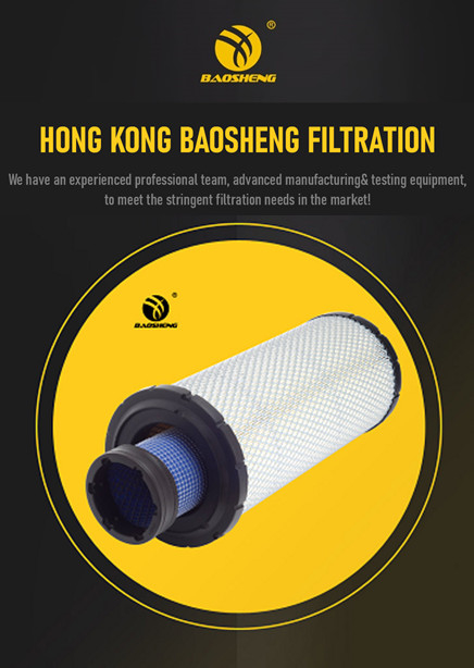 OEM Excavator Truck Air Filter Replacement Y12906212560P RS3988 AF25553