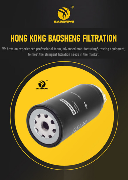 SY195 SY210-7 Spin On Fuel Water Separator Filter VG1540080311