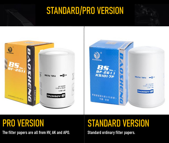 6732-71-6110 FF5052 Spin On Fuel Oil Filter Element 120mm height