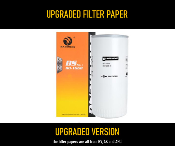 570004323 3831236 Loader Spin On Oil Filter