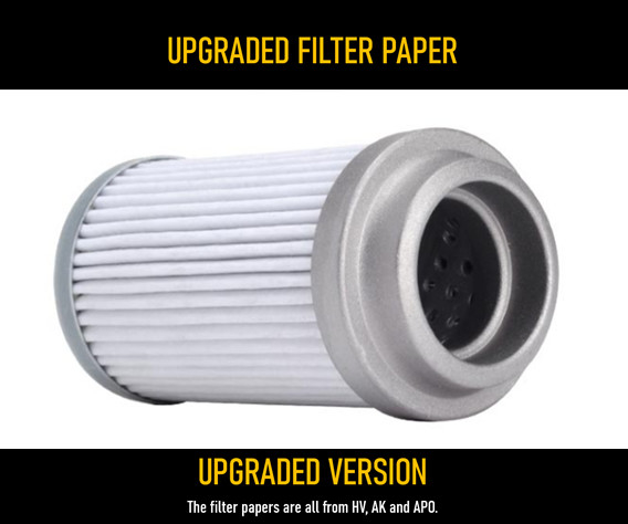 Glass Fiber Excavator Hydraulic Pilot Filter DOOSAN PILOT DX380 DX420