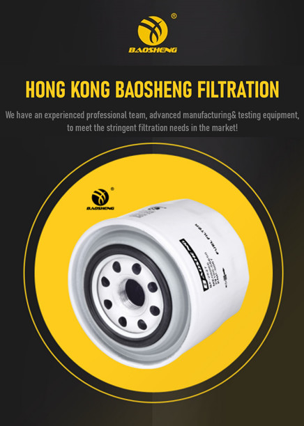 BAOSHENG Excavator Diesel Engine Fuel Filter 119000-55600 MB006066