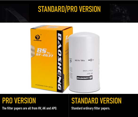 6754-79-6140 Excavator Fuel Filter 174*93mm Hydraulic Oil Filter