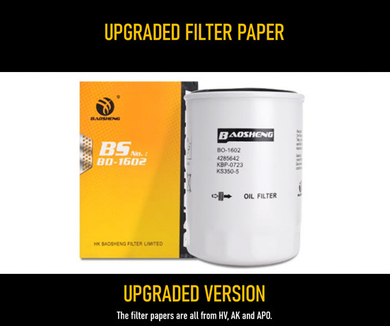 160mm Height Hydraulic Filter For Excavator 1-13240123-0 4285642