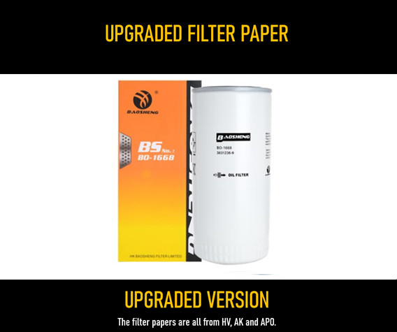 210*93mm Excavator Oil Filter 570004323 3831236 For VOLVO EC160C