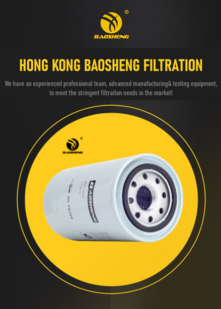 Dust Off Excavator Diesel Engine Oil Filter C-5708 C-5733 11N8-70110