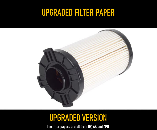 XCMG XE215D Glass Fiber Element Fuel Filter For Excavator FS266 5335504