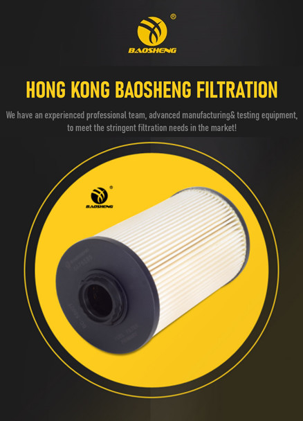 YN21P01036R100 4676385 Fuel And Water Separator Filter 94mm OD