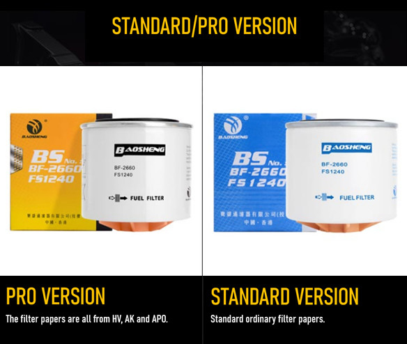 100mm Height Diesel Water Separator Filter 4110000787009 SFC-5002-10