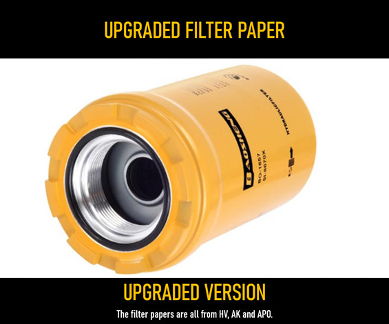 51-8670X Pilot Oil Filter 155mm Height Metal Mesh Excavator Oil Filter