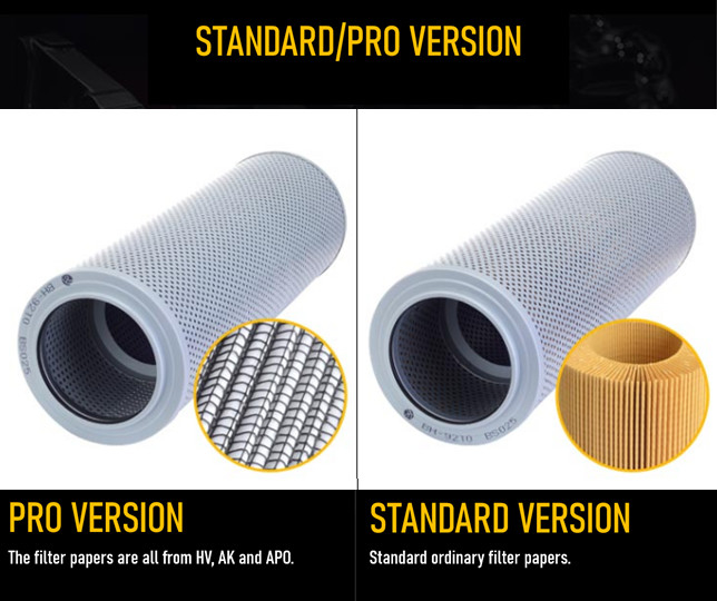 180mm OD Excavator Hydraulic Filter 20860-61150 HY93401 14508017