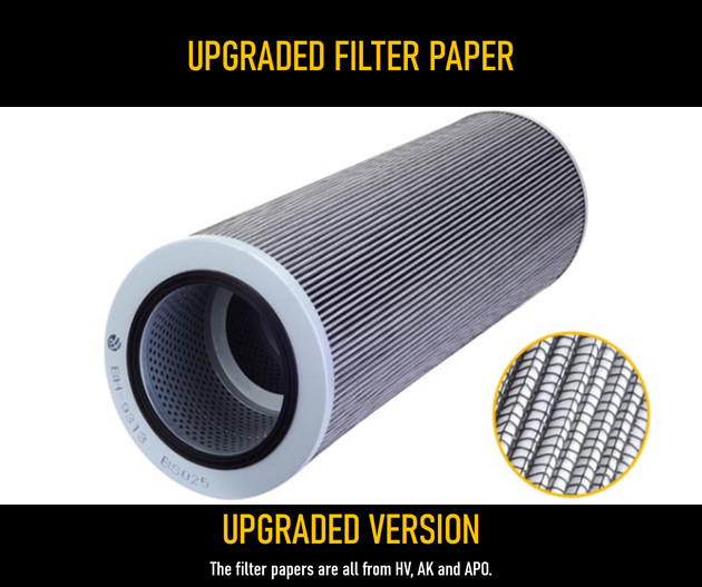 YC210 YC230 Oil Filter Replacement 885-0505501 Excavator Fuel Filter