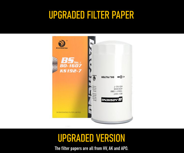 15607-1380 4206089 Truck Excavator Oil Filter For HITACHI EX100