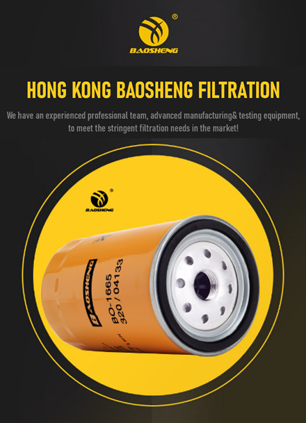BAOSHENG Spin On Hydraulic Filter For JCB3CX JCB290LC P502465