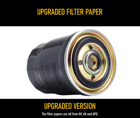 Paper Filtration MB220900 Excavator Fuel Filter For VOLVO EC55