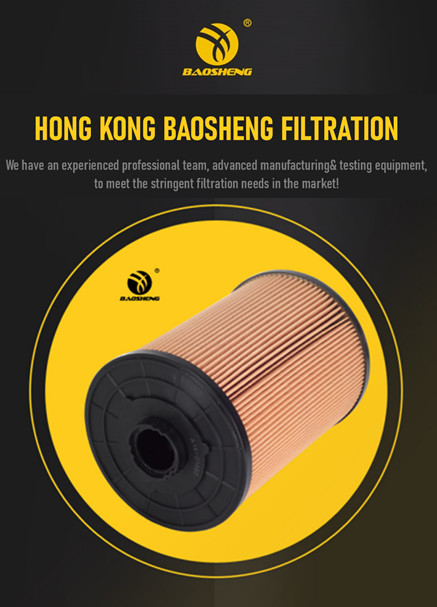 A14-01460 Excavator Fuel Filter Element For SANY SY215-10