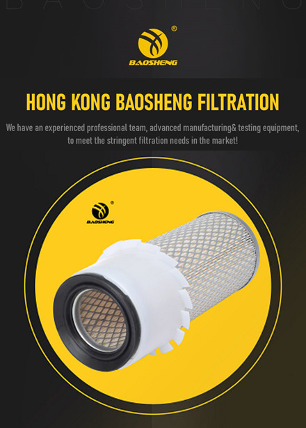 26510143 FA718 Excavator Air Filter KOMATSU PC20