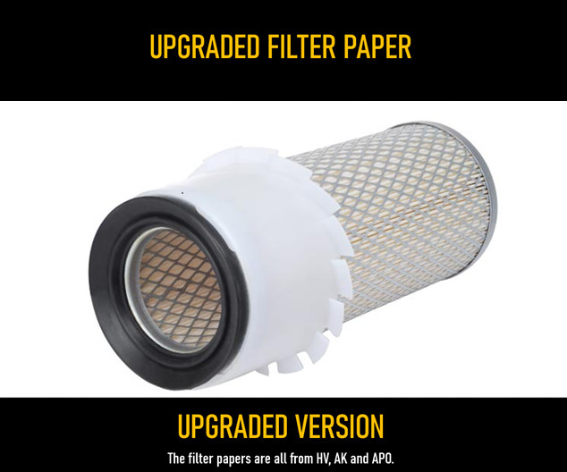 26510143 FA718 Excavator Air Filter KOMATSU PC20