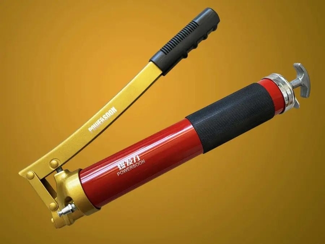BAOSHENG Small Hand Grease Gun Add Iubricating For Agricultural Machinery
