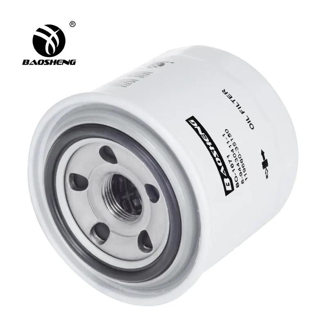 1196600-35150 Excavator Oil Filter 80mm OD Diesel Engine Fuel Filter