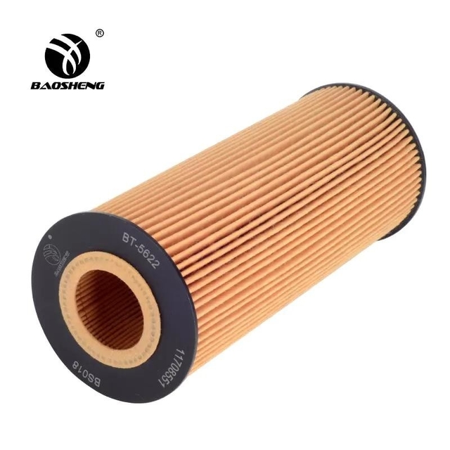 84mm Height 11708551 Excavator Oil Filter Element For YANMAR SHORT